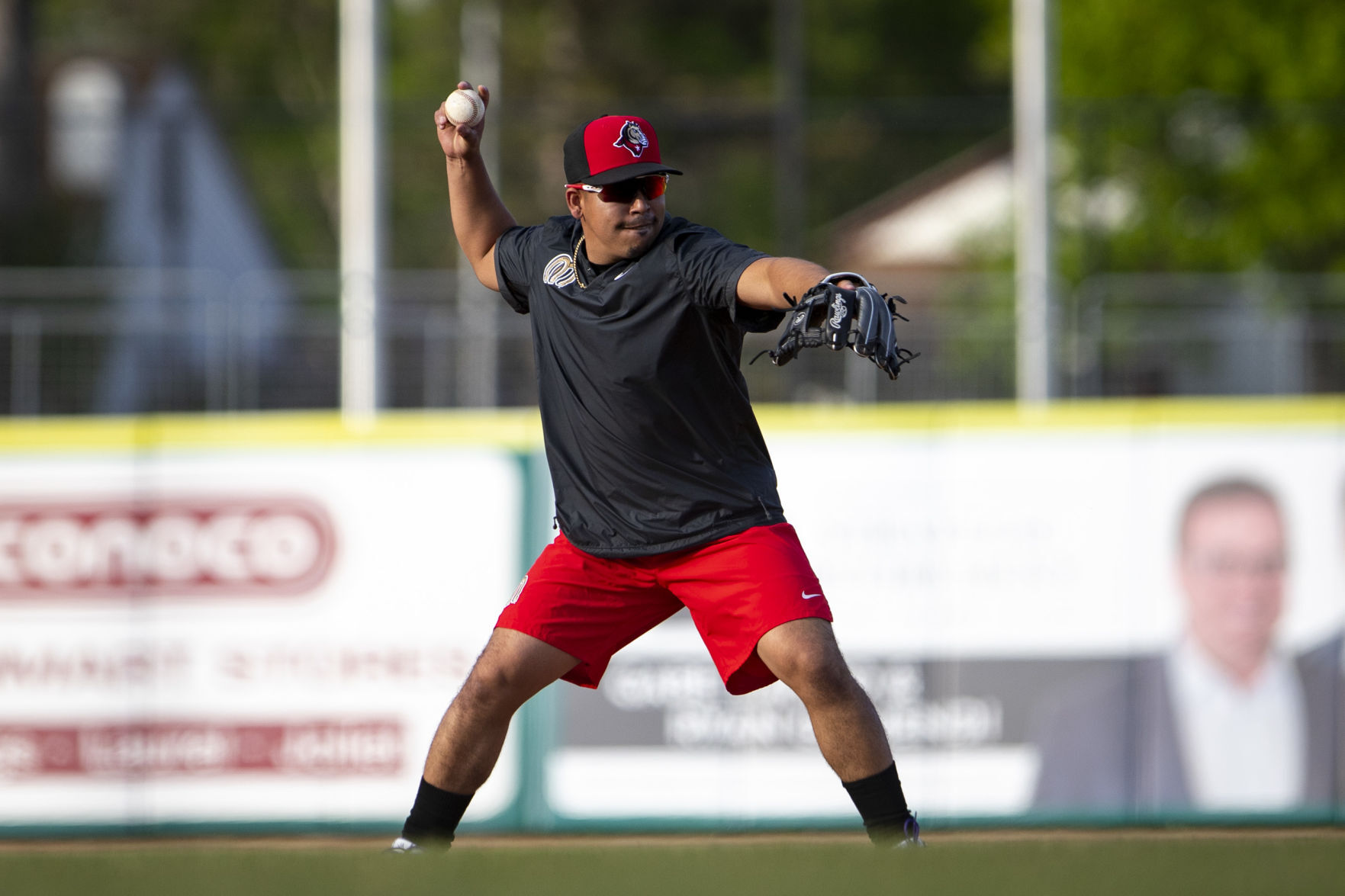 Billings Mustangs practice